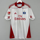Shop 2010/11 HAMBURG V.NISTELROOY #10 HOME SHIRT (M) ADIDAS, classic football shirts, vintage football shirts & retro soccer jerseys at Cult Kits