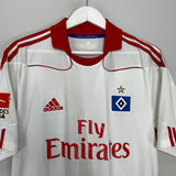 Shop 2010/11 HAMBURG V.NISTELROOY #10 HOME SHIRT (M) ADIDAS, classic football shirts, vintage football shirts & retro soccer jerseys at Cult Kits