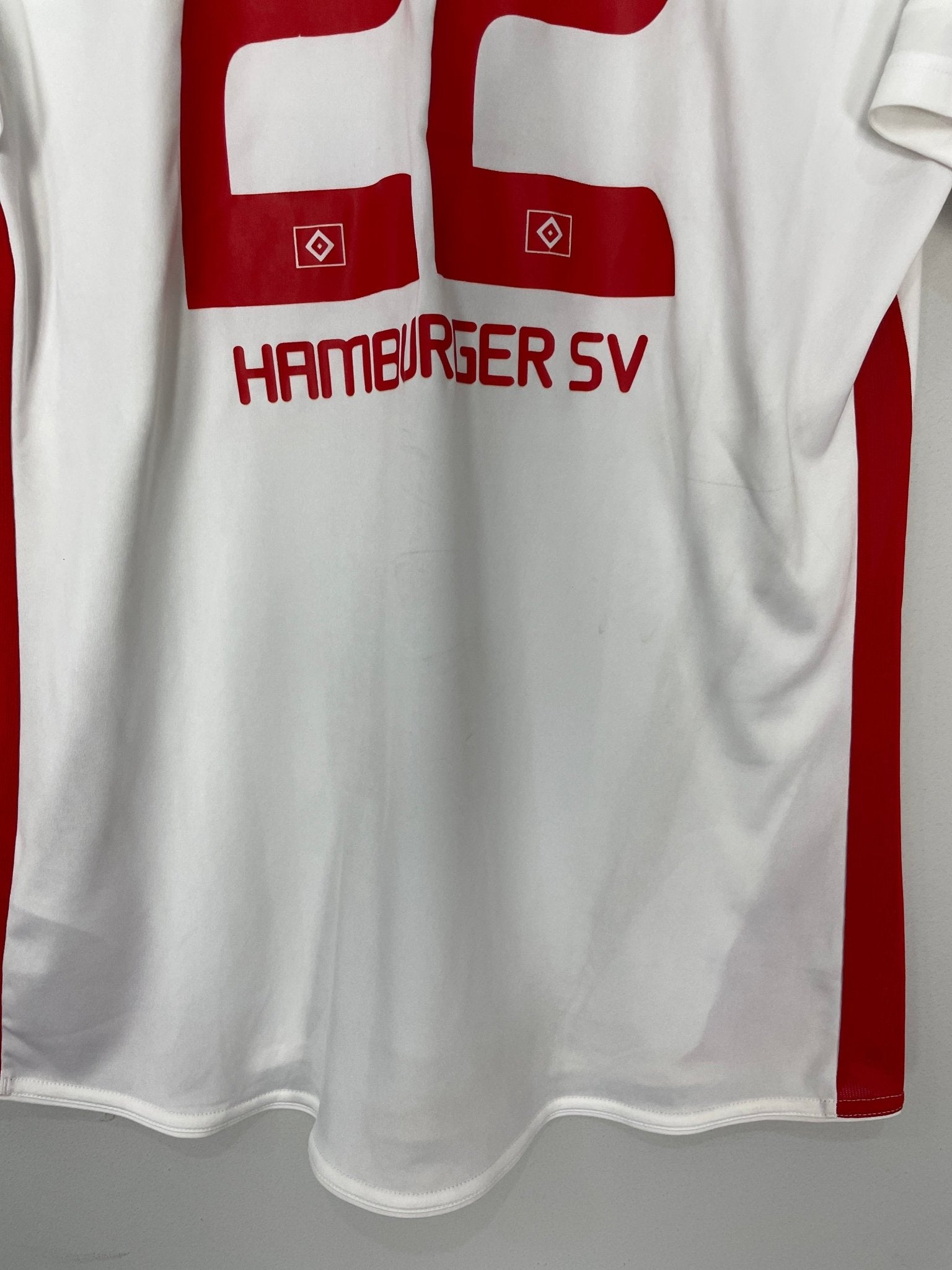 Shop 2010/11 HAMBURG V.NISTELROOY #10 HOME SHIRT (M) ADIDAS, classic football shirts, vintage football shirts & retro soccer jerseys at Cult Kits