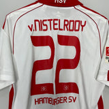 Shop 2010/11 HAMBURG V.NISTELROOY #10 HOME SHIRT (M) ADIDAS, classic football shirts, vintage football shirts & retro soccer jerseys at Cult Kits