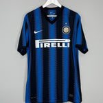 Shop 2010/11 INTER MILAN ETO'O #9 HOME SHIRT (XL) NIKE, classic football shirts, vintage football shirts & retro soccer jerseys at Cult Kits