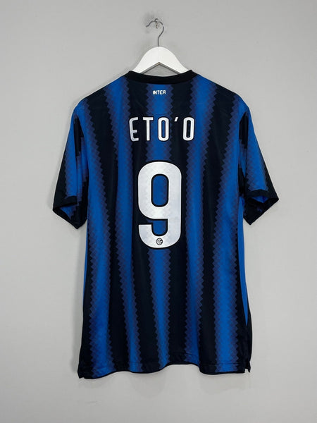 2010/11 INTER MILAN ETO'O #9 HOME SHIRT (XL) NIKE – Cult Kits