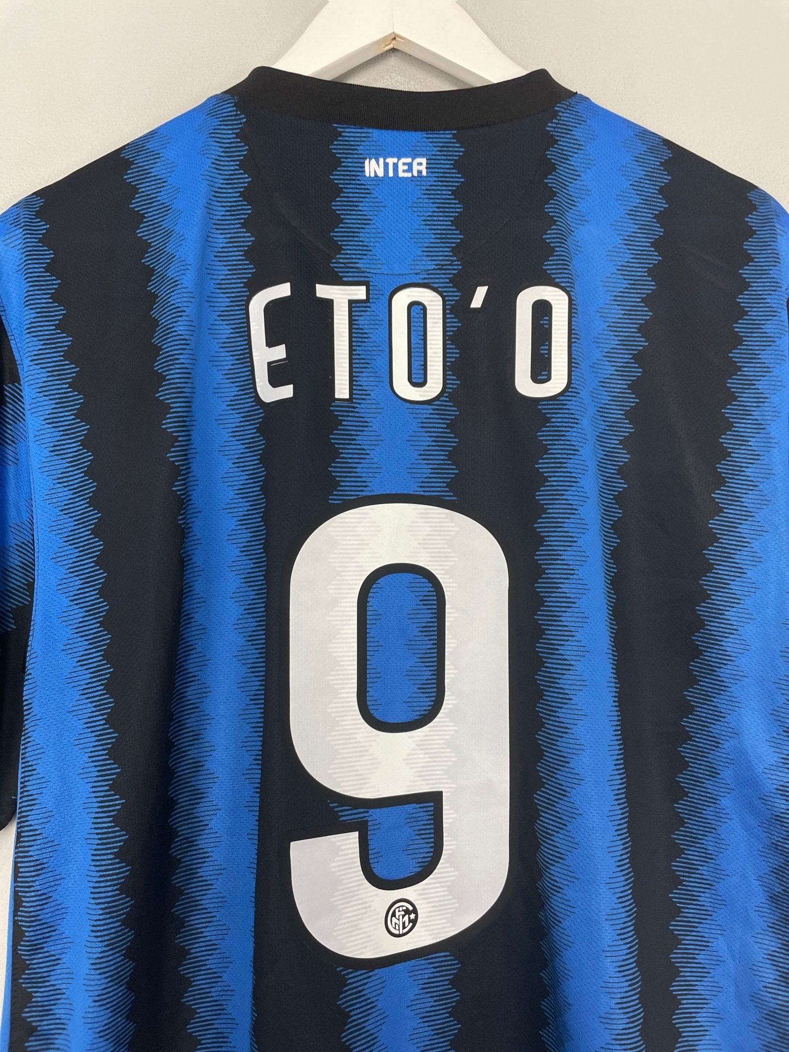 2010/11 INTER MILAN ETO'O #9 HOME SHIRT (XL) NIKE – Cult Kits