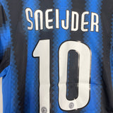Shop 2010/11 INTER MILAN SNEIJDER #10 HOME SHIRT (M) NIKE, classic football shirts, vintage football shirts & retro soccer jerseys at Cult Kits