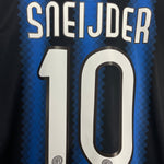 Shop 2010/11 INTER MILAN SNEIJDER #10 HOME SHIRT (M) NIKE, classic football shirts, vintage football shirts & retro soccer jerseys at Cult Kits