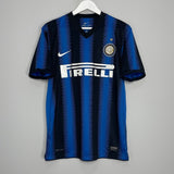Shop 2010/11 INTER MILAN SNEIJDER #10 HOME SHIRT (M) NIKE, classic football shirts, vintage football shirts & retro soccer jerseys at Cult Kits