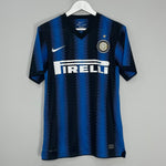 Shop 2010/11 INTER MILAN SNEIJDER #10 HOME SHIRT (S) NIKE, classic football shirts, vintage football shirts & retro soccer jerseys at Cult Kits