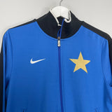 Shop 2010/11 INTER MILAN TRACK JACKET (S) NIKE, classic football shirts, vintage football shirts & retro soccer jerseys at Cult Kits