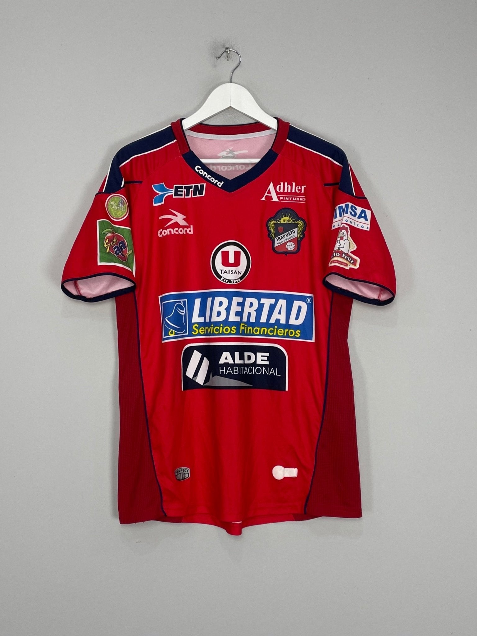 Shop 2010/11 IRAPUATO HOME SHIRT (L) CONCORD, classic football shirts, vintage football shirts & retro soccer jerseys at Cult Kits