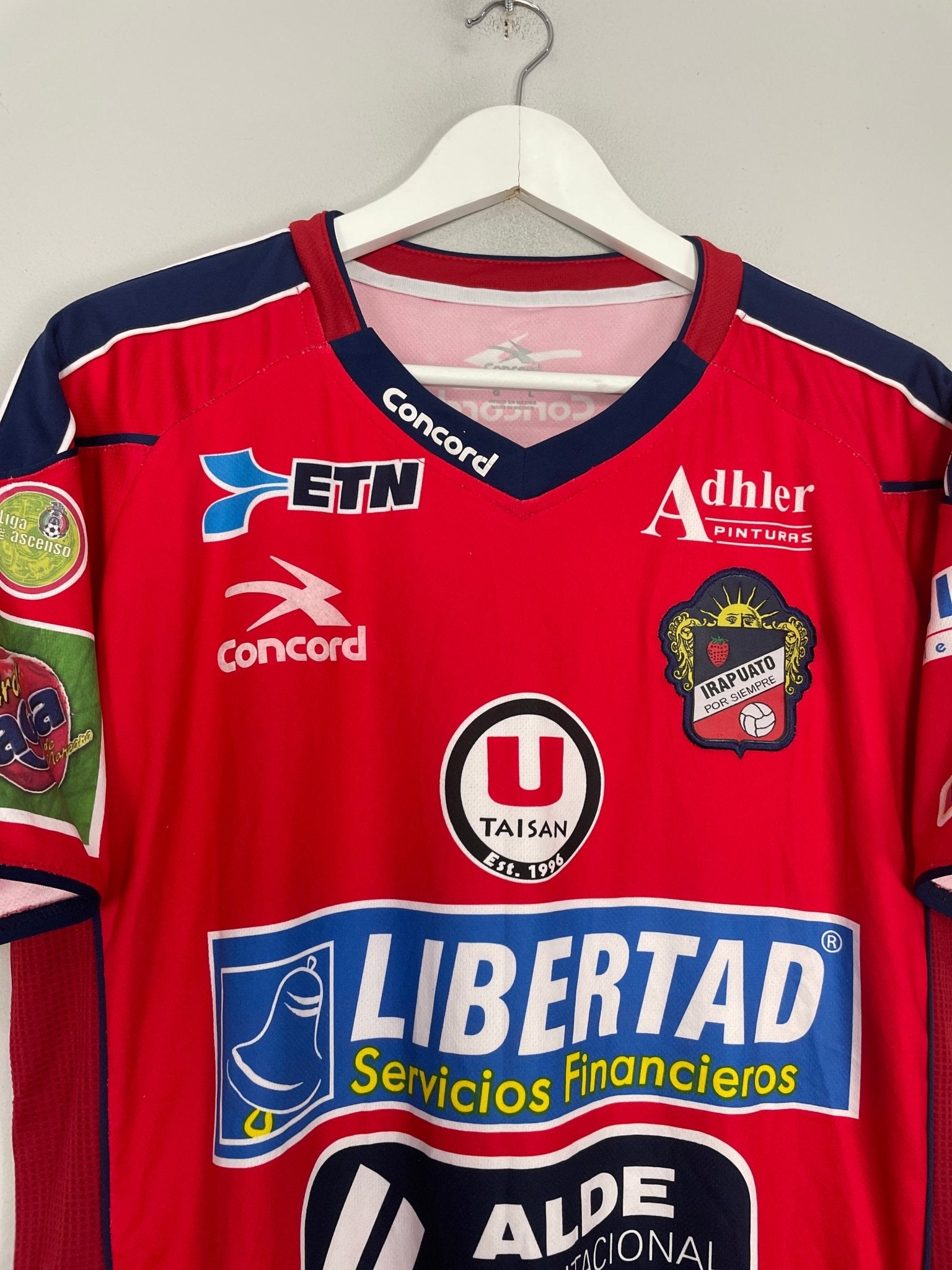 Shop 2010/11 IRAPUATO HOME SHIRT (L) CONCORD, classic football shirts, vintage football shirts & retro soccer jerseys at Cult Kits