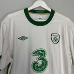 Shop 2010/11 IRELAND AWAY SHIRT (XL) UMBRO, classic football shirts, vintage football shirts & retro soccer jerseys at Cult Kits
