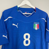 Shop 2010/11 ITALY GATTUSO #8 HOME SHIRT (XL) PUMA, classic football shirts, vintage football shirts & retro soccer jerseys at Cult Kits