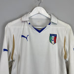 Shop 2010/11 ITALY L/S AWAY SHIRT (S) PUMA, classic football shirts, vintage football shirts & retro soccer jerseys at Cult Kits