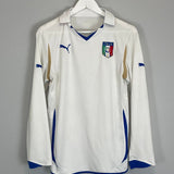 Shop 2010/11 ITALY L/S AWAY SHIRT (S) PUMA, classic football shirts, vintage football shirts & retro soccer jerseys at Cult Kits