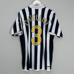 Shop 2010/11 JUVENTUS CHIELLINI #3 HOME SHIRT (L) NIKE, classic football shirts, vintage football shirts & retro soccer jerseys at Cult Kits