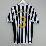 Shop 2010/11 JUVENTUS CHIELLINI #3 HOME SHIRT (L) NIKE, classic football shirts, vintage football shirts & retro soccer jerseys at Cult Kits
