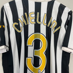 Shop 2010/11 JUVENTUS CHIELLINI #3 HOME SHIRT (L) NIKE, classic football shirts, vintage football shirts & retro soccer jerseys at Cult Kits