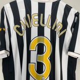 Shop 2010/11 JUVENTUS CHIELLINI #3 HOME SHIRT (L) NIKE, classic football shirts, vintage football shirts & retro soccer jerseys at Cult Kits