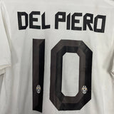 Shop 2010/11 JUVENTUS DEL PIERO #10 AWAY SHIRT (M) NIKE, classic football shirts, vintage football shirts & retro soccer jerseys at Cult Kits