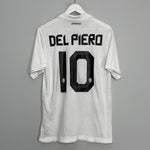 Shop 2010/11 JUVENTUS DEL PIERO #10 AWAY SHIRT (M) NIKE, classic football shirts, vintage football shirts & retro soccer jerseys at Cult Kits