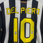 Shop 2010/11 JUVENTUS DEL PIERO #10 HOME SHIRT (L) NIKE, classic football shirts, vintage football shirts & retro soccer jerseys at Cult Kits