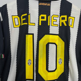 Shop 2010/11 JUVENTUS DEL PIERO #10 HOME SHIRT (L) NIKE, classic football shirts, vintage football shirts & retro soccer jerseys at Cult Kits