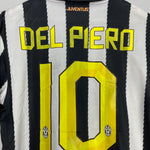 Shop 2010/11 JUVENTUS DEL PIERO #10 HOME SHIRT (M) NIKE, classic football shirts, vintage football shirts & retro soccer jerseys at Cult Kits