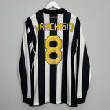 Shop 2010/11 JUVENTUS MARCHISIO #8 L/S HOME SHIRT (XL) NIKE, classic football shirts, vintage football shirts & retro soccer jerseys at Cult Kits