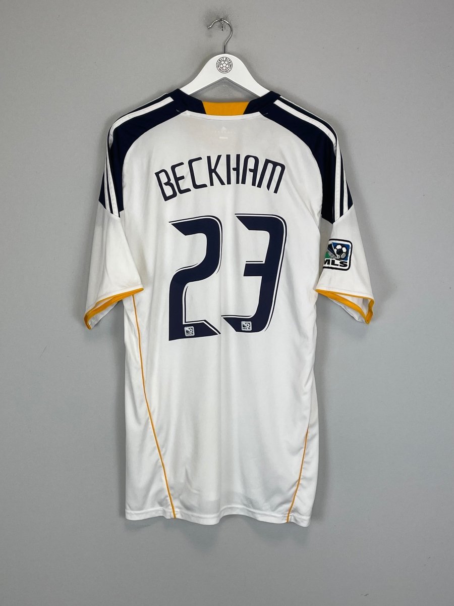 2010/11 LA GALAXY BECKHAM 23 HOME SHIRT (XL) ADIDAS - Cult Kits - XL - Buy Vintage Football Shirts, Authentic Retro Football Shirts For Sale, Classic Football Shirts & Soccer Jersey