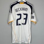 2010/11 LA GALAXY BECKHAM 23 HOME SHIRT (XL) ADIDAS - Cult Kits - XL - Buy Vintage Football Shirts, Authentic Retro Football Shirts For Sale, Classic Football Shirts & Soccer Jersey
