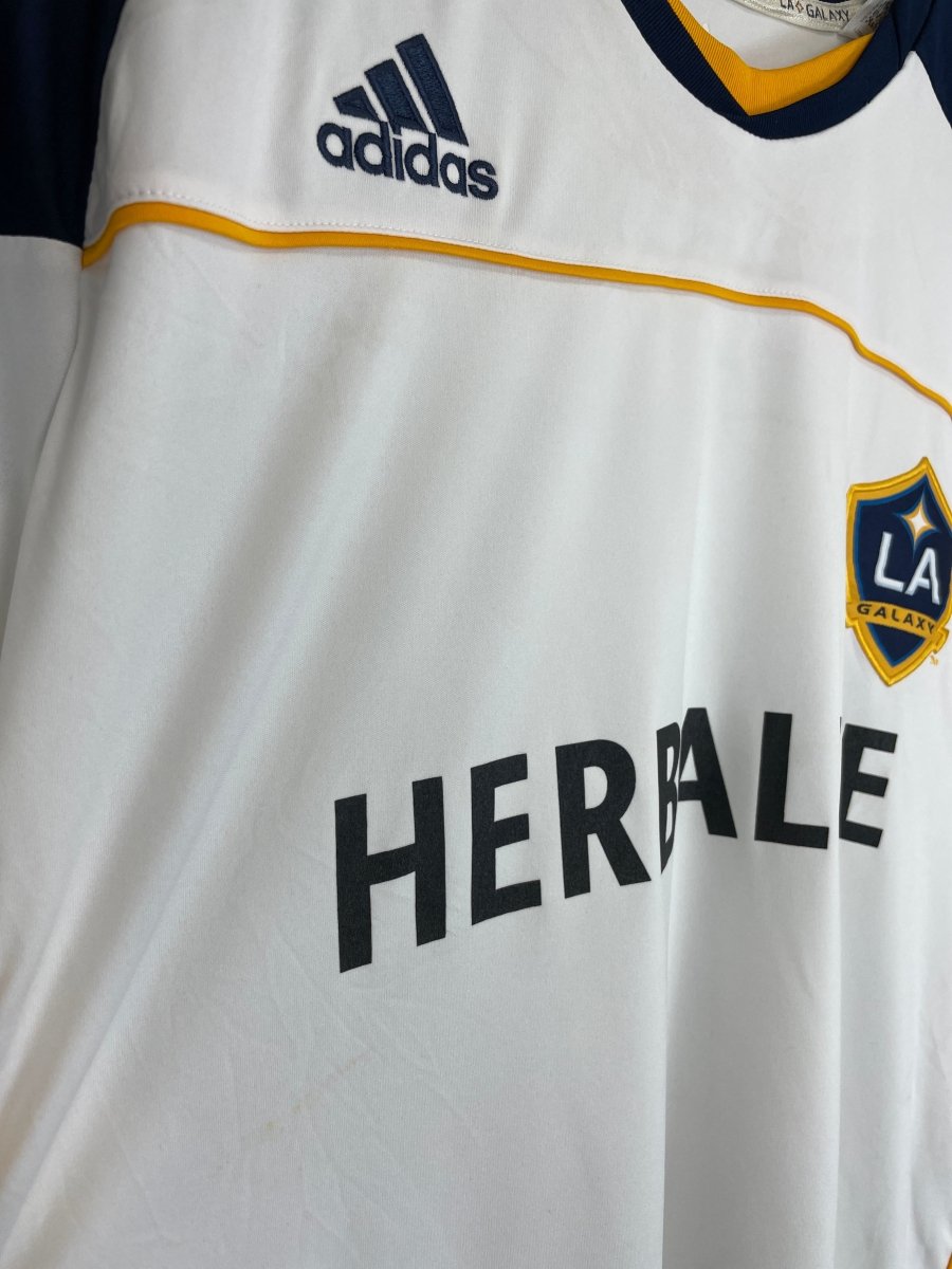 2010/11 LA GALAXY BECKHAM 23 HOME SHIRT (XL) ADIDAS - Cult Kits - XL - Buy Vintage Football Shirts, Authentic Retro Football Shirts For Sale, Classic Football Shirts & Soccer Jersey
