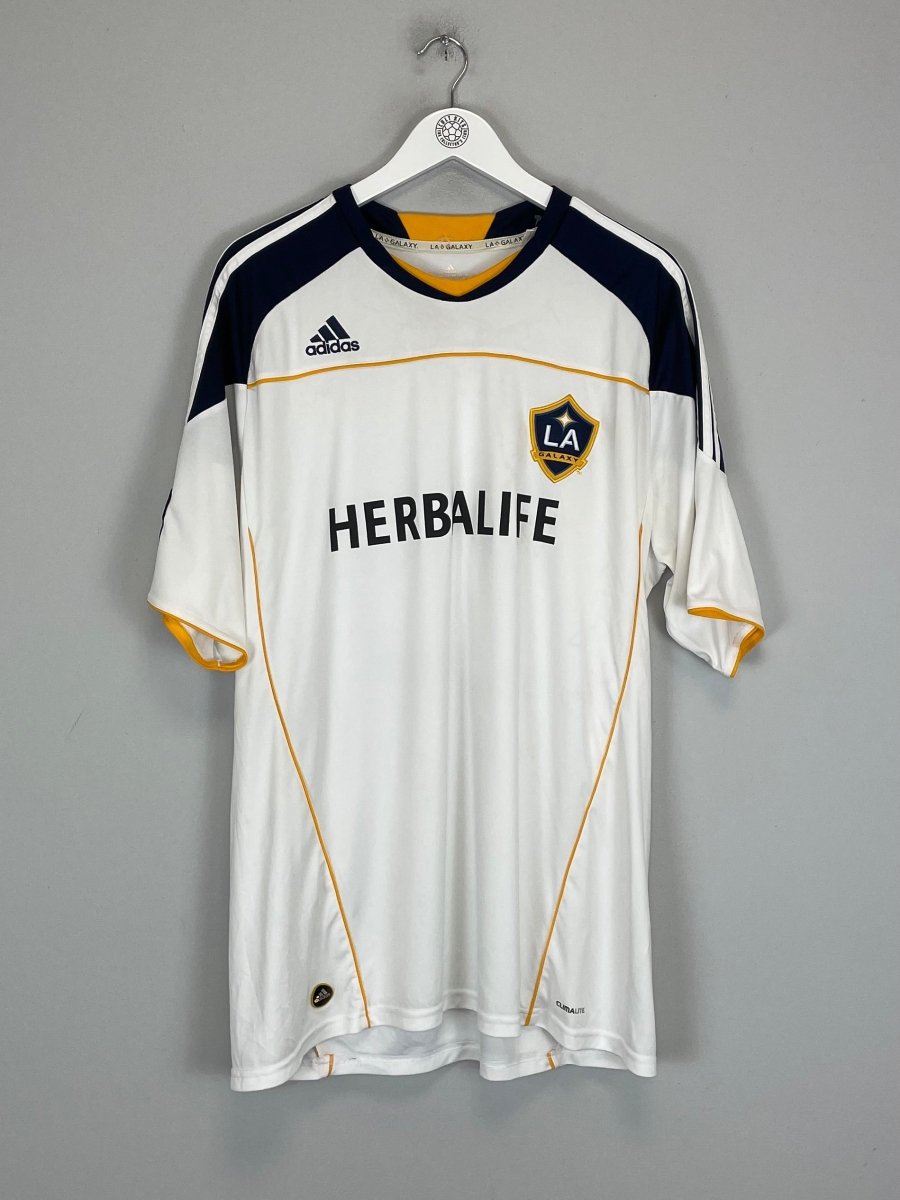 2010/11 LA GALAXY BECKHAM 23 HOME SHIRT (XL) ADIDAS - Cult Kits - XL - Buy Vintage Football Shirts, Authentic Retro Football Shirts For Sale, Classic Football Shirts & Soccer Jersey