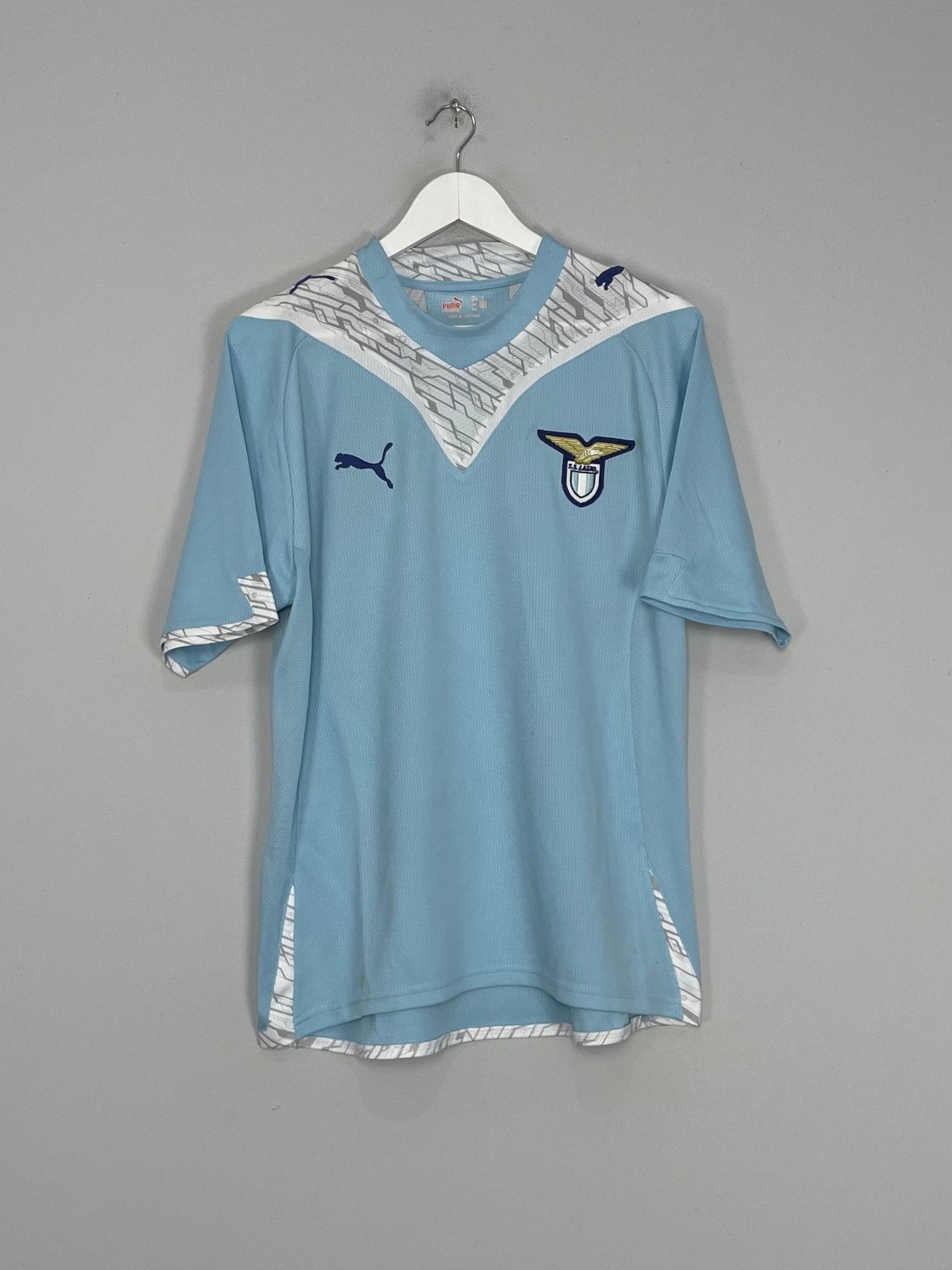 Shop 2010/11 LAZIO ROCCHI #9 HOME SHIRT (L) PUMA, classic football shirts, vintage football shirts & retro soccer jerseys at Cult Kits