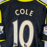 Shop 2010/11 LIVERPOOL COLE #10 THIRD SHIRT (L) ADIDAS, classic football shirts, vintage football shirts & retro soccer jerseys at Cult Kits