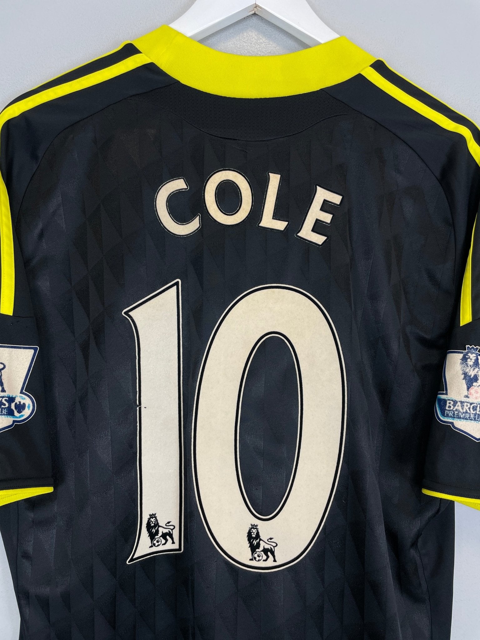 Shop 2010/11 LIVERPOOL COLE #10 THIRD SHIRT (L) ADIDAS, classic football shirts, vintage football shirts & retro soccer jerseys at Cult Kits