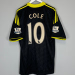 Shop 2010/11 LIVERPOOL COLE #10 THIRD SHIRT (L) ADIDAS, classic football shirts, vintage football shirts & retro soccer jerseys at Cult Kits
