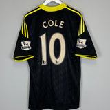 Shop 2010/11 LIVERPOOL COLE #10 THIRD SHIRT (L) ADIDAS, classic football shirts, vintage football shirts & retro soccer jerseys at Cult Kits