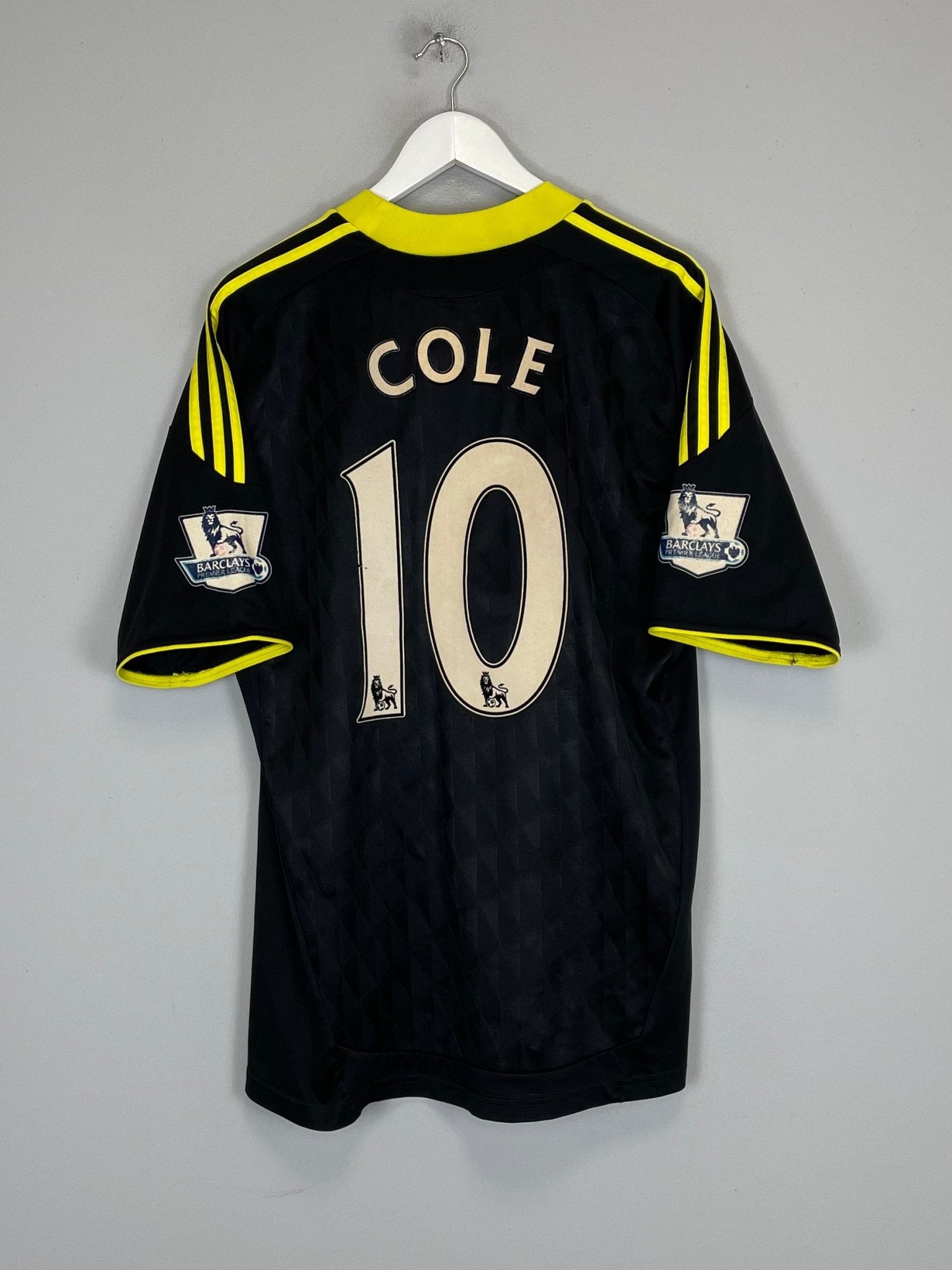 Shop 2010/11 LIVERPOOL COLE #10 THIRD SHIRT (L) ADIDAS, classic football shirts, vintage football shirts & retro soccer jerseys at Cult Kits
