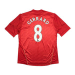 Buy 2010/11 Liverpool Gerrard 8 Home Shirt (XL) Adidas ~ Free worldwide shipping ~ Authentic Vintage Football Shirts from Cult Kits