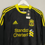 Shop 2010/11 LIVERPOOL KUYT #18 *PLAYER ISSUE* BNWT L/S THIRD SHIRT (XL) ADIDAS, classic football shirts, vintage football shirts & retro soccer jerseys at Cult Kits