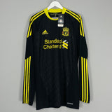 Shop 2010/11 LIVERPOOL KUYT #18 *PLAYER ISSUE* BNWT L/S THIRD SHIRT (XL) ADIDAS, classic football shirts, vintage football shirts & retro soccer jerseys at Cult Kits