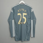 Shop 2010/11 LIVERPOOL REINA #25 GK SHIRT (M) ADIDAS, classic football shirts, vintage football shirts & retro soccer jerseys at Cult Kits