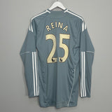 Shop 2010/11 LIVERPOOL REINA #25 GK SHIRT (M) ADIDAS, classic football shirts, vintage football shirts & retro soccer jerseys at Cult Kits