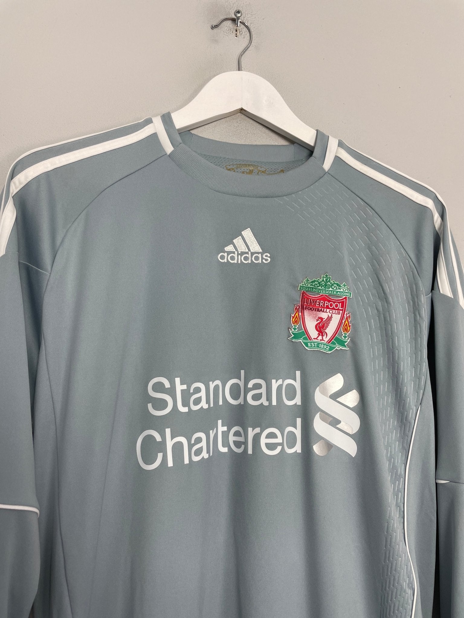 Shop 2010/11 LIVERPOOL REINA #25 GK SHIRT (M) ADIDAS, classic football shirts, vintage football shirts & retro soccer jerseys at Cult Kits