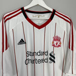 Shop 2010/11 LIVERPOOL SUAREZ #7 AWAY SHIRT (XXL) ADIDAS, classic football shirts, vintage football shirts & retro soccer jerseys at Cult Kits