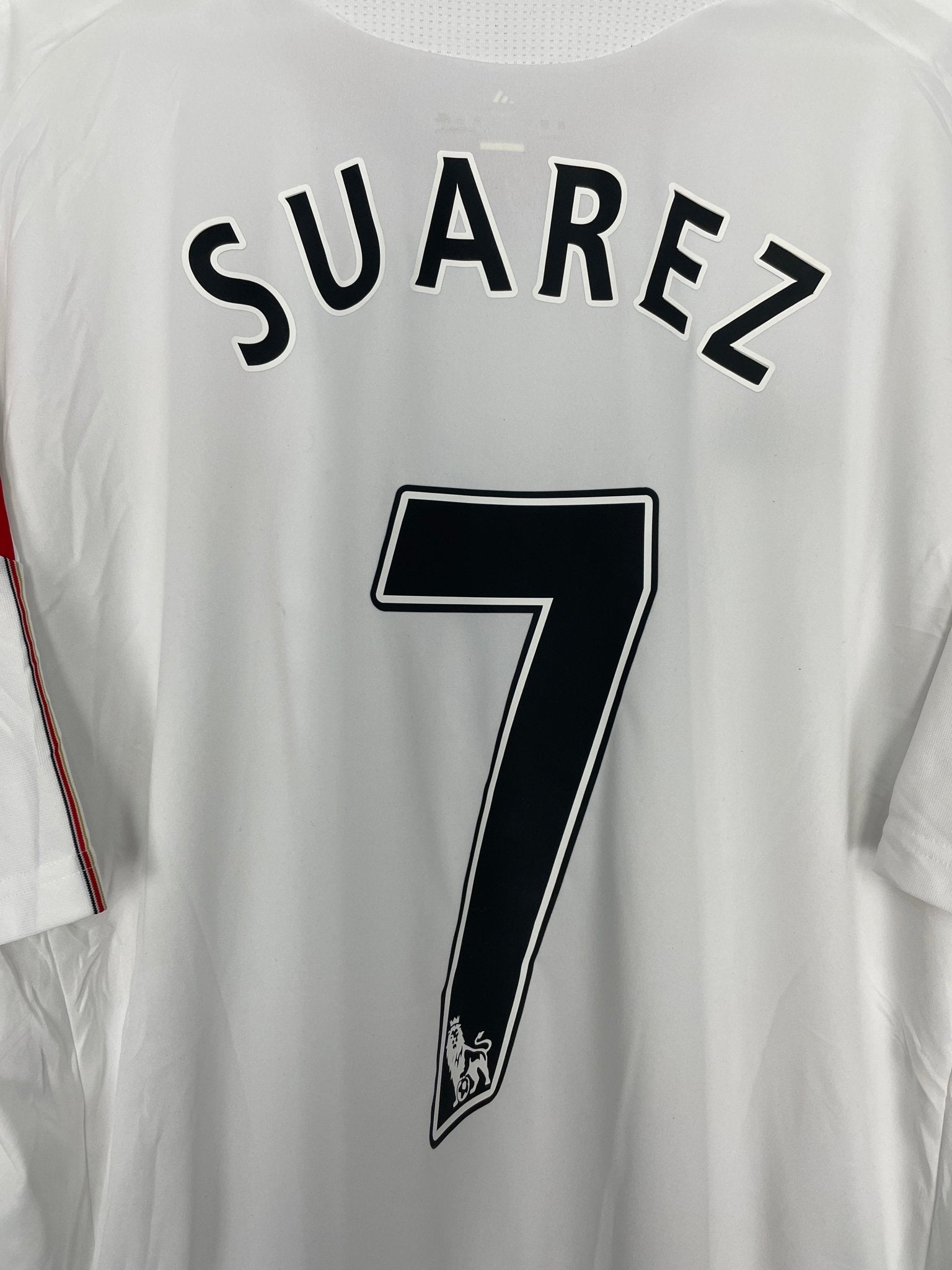 Shop 2010/11 LIVERPOOL SUAREZ #7 AWAY SHIRT (XXL) ADIDAS, classic football shirts, vintage football shirts & retro soccer jerseys at Cult Kits
