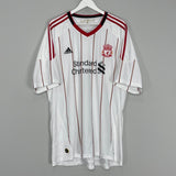 Shop 2010/11 LIVERPOOL SUAREZ #7 AWAY SHIRT (XXL) ADIDAS, classic football shirts, vintage football shirts & retro soccer jerseys at Cult Kits