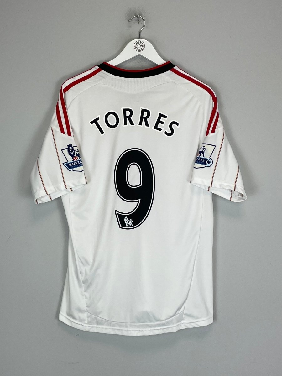 2010/11 LIVERPOOL TORRES 9 AWAY SHIRT (M) ADIDAS - Cult Kits - Medium - Buy Vintage Football Shirts, Authentic Retro Football Shirts For Sale, Classic Football Shirts & Soccer Jersey
