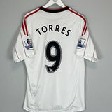 2010/11 LIVERPOOL TORRES 9 AWAY SHIRT (M) ADIDAS - Cult Kits - Medium - Buy Vintage Football Shirts, Authentic Retro Football Shirts For Sale, Classic Football Shirts & Soccer Jersey