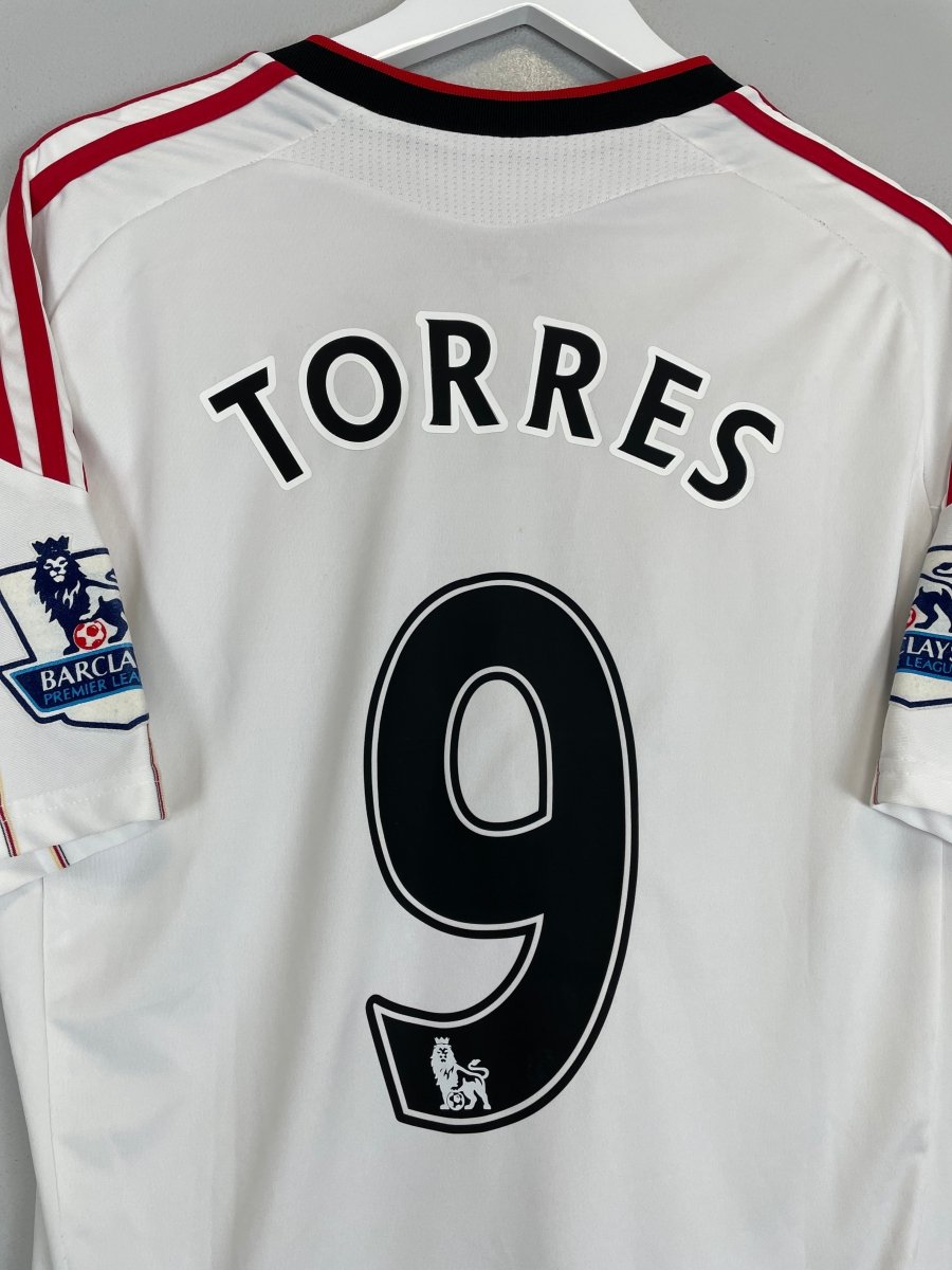 2010/11 LIVERPOOL TORRES 9 AWAY SHIRT (M) ADIDAS - Cult Kits - Medium - Buy Vintage Football Shirts, Authentic Retro Football Shirts For Sale, Classic Football Shirts & Soccer Jersey